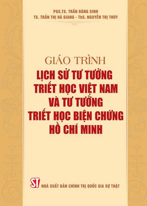Giáo Trình Lịch Sử Tư Tưởng Triết Học Việt Nam Và Tư Tưởng Triết Học Biện Chứng Hồ Chí Minh