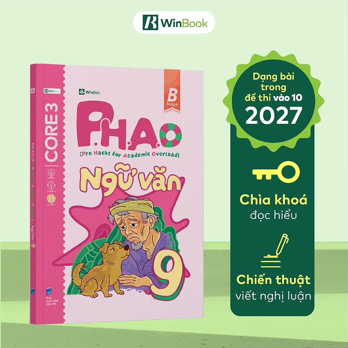 P.H.A.O Ngữ Văn 9 - Học Tốt, Vững Lí Thuyết Ôn Thi Vào 10 - Bản Quyền