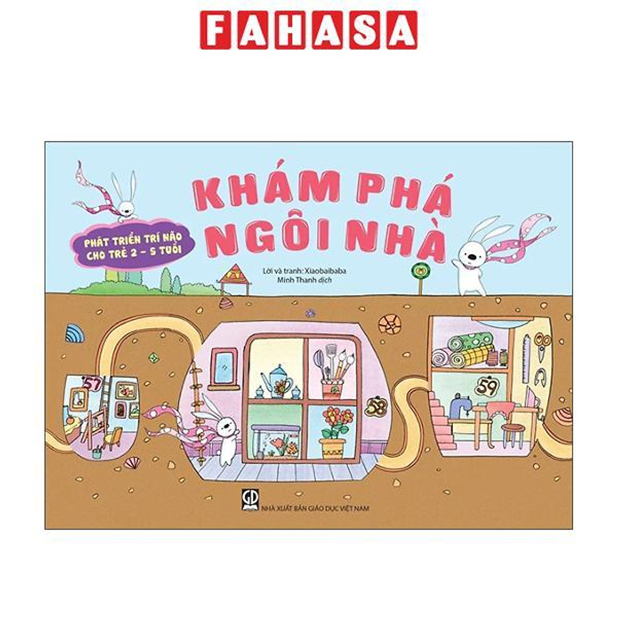 Sách - Phát Triển Trí Não Cho Trẻ 2-5 Tuổi - Khám Phá Ngôi Nhà