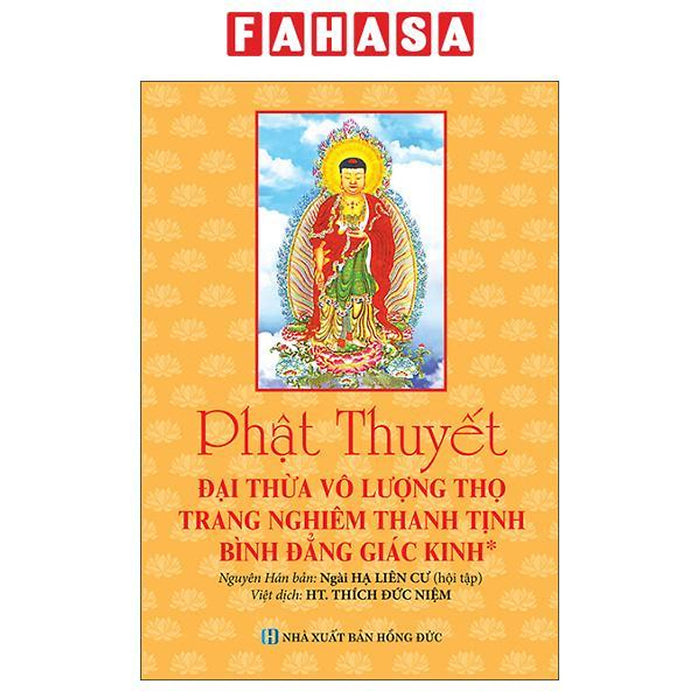 Sách - Phật Thuyết - Đại Thừa Vô Lượng Thọ Trang Nghiêm Thanh Tịnh Bình Đẳng Giác Kinh