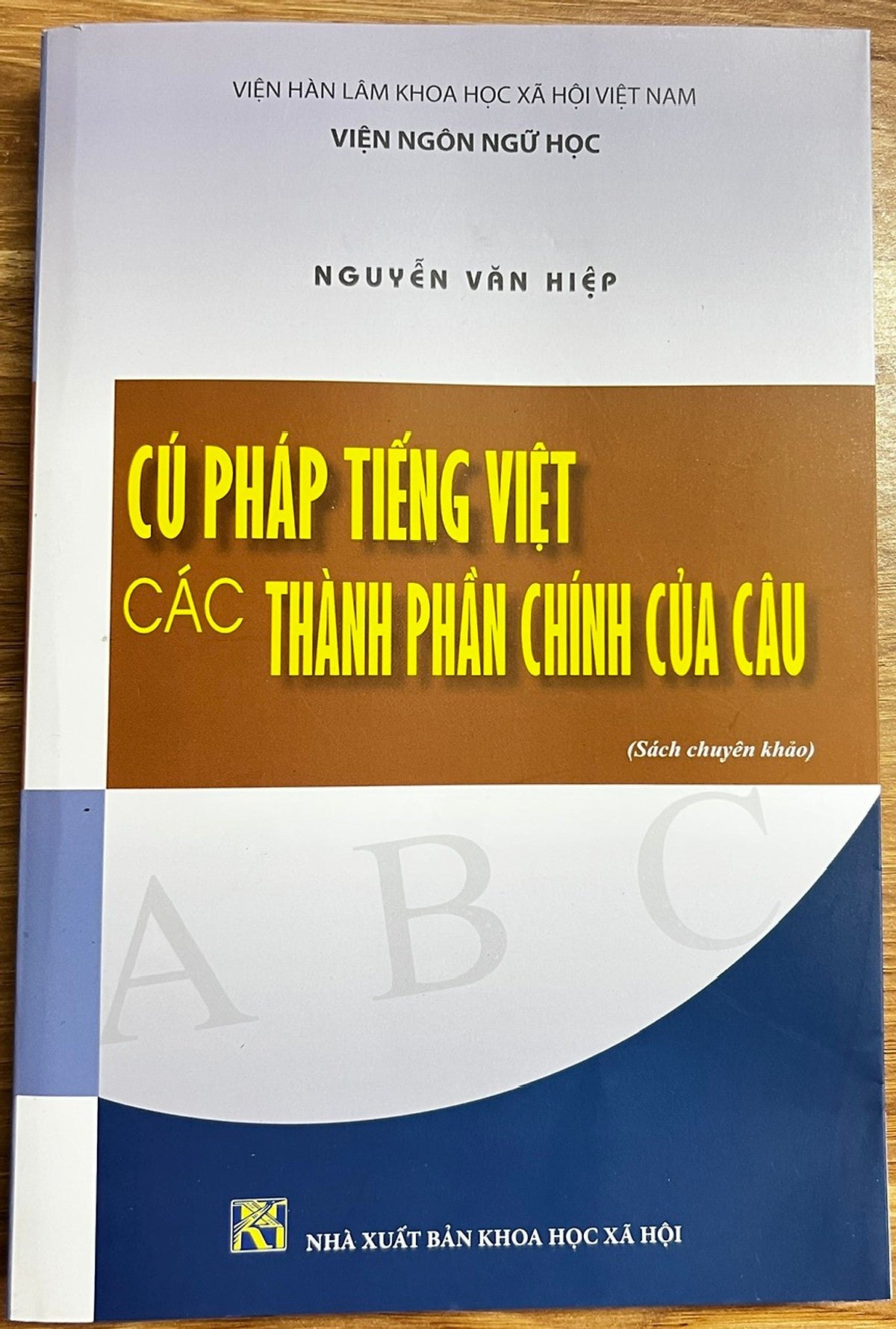 Sách - Cú Pháp Tiếng Việt Các Thành Phần Chính Của Câu