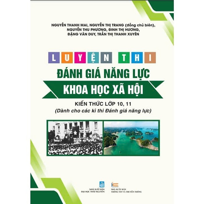 Sách - Luyện Thi Đánh Giá Năng Lực Khoa Học Xã Hội - Kiến Thức Lớp 10, 11 - Ndbooks