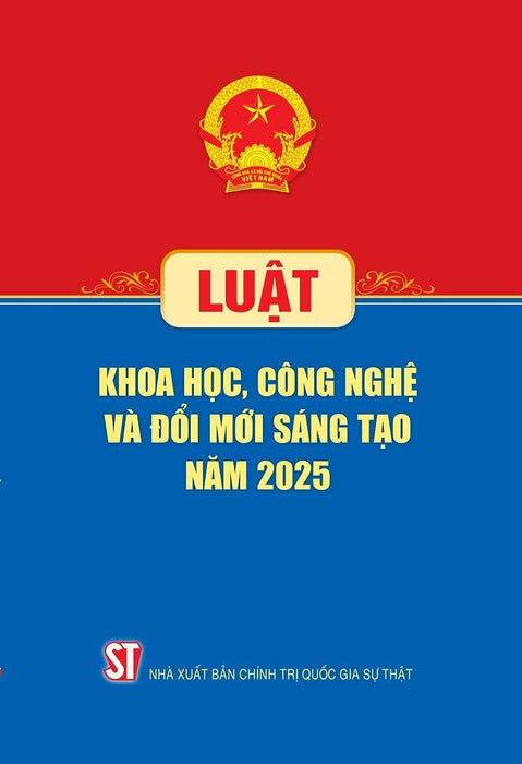Luật Khoa Học, Công Nghệ Và Đổi Mới Sáng Tạo Năm 2025