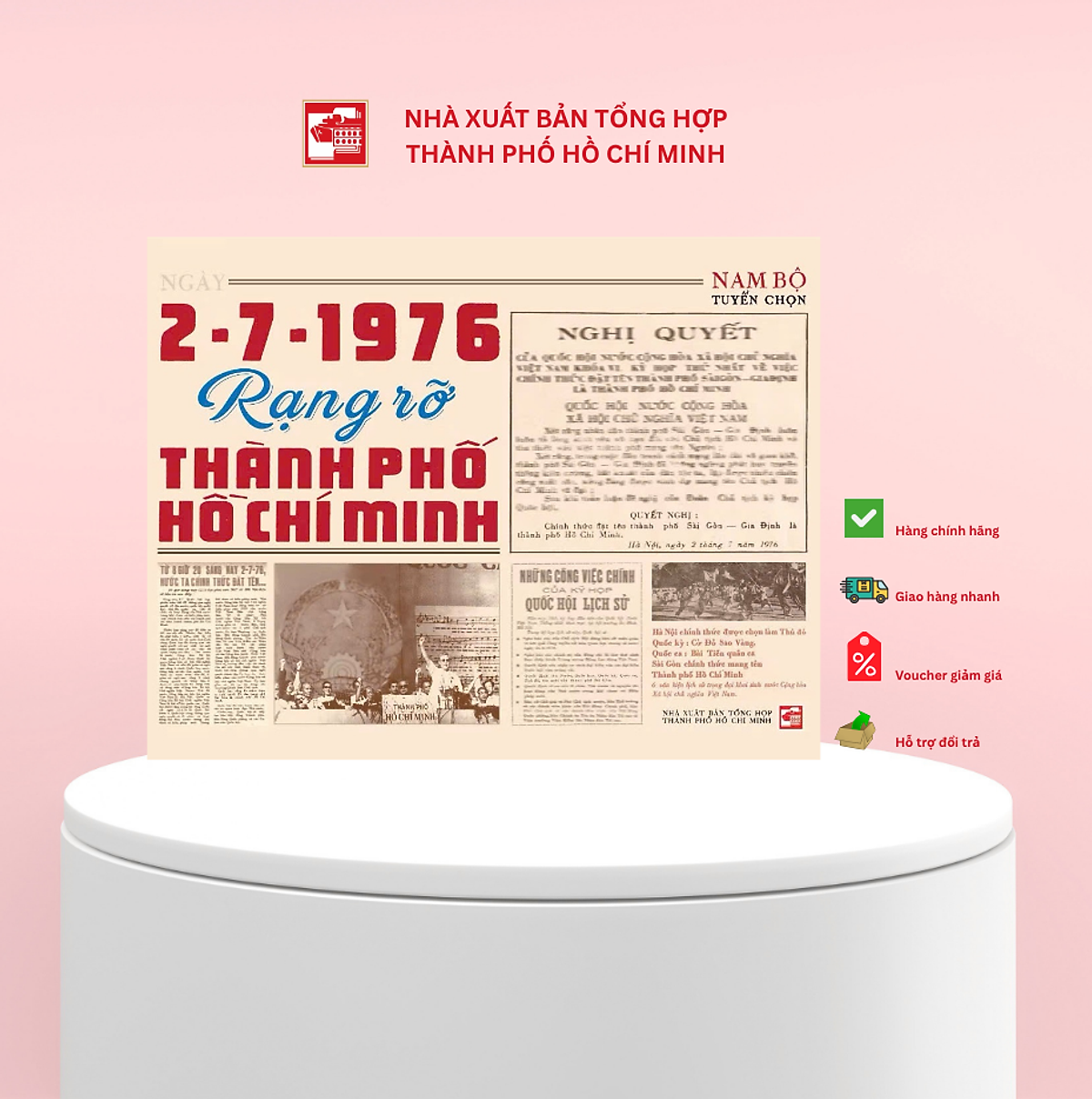 Sách Ngày 2-7-1976 Rạng Rỡ Thành Phố Hồ Chí Minh