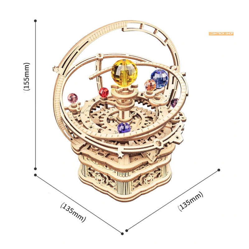 [Bản Tiếng Anh] Hộp nhạc mô hình tự lắp ráp Music Box Robotime | ROKR AMK41 - AMK62 - AMK63