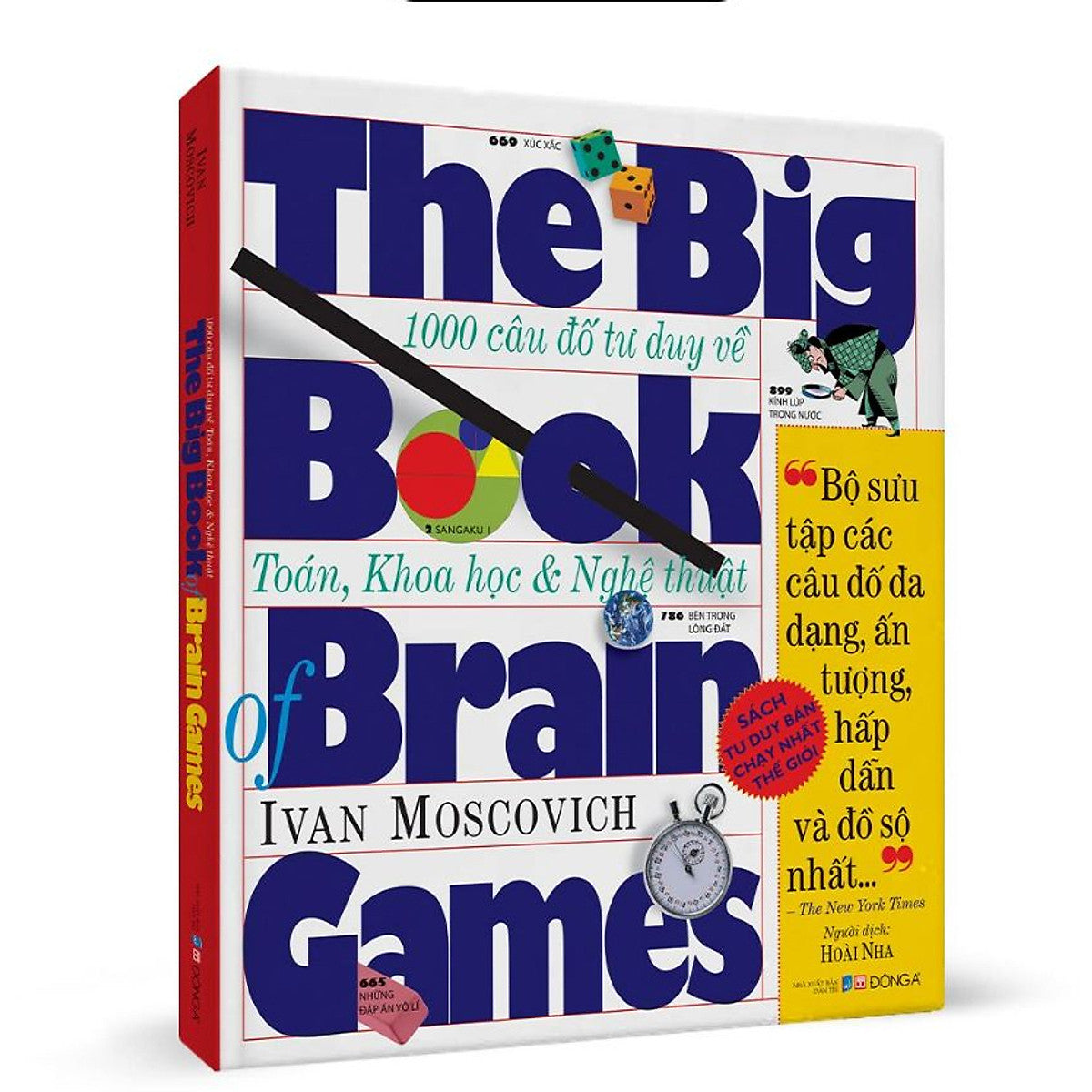 The Big Book Of Brain Games - 1000 Câu Đố Tư Duy Về Toán, Khoa Học Và Nghệ Thuật