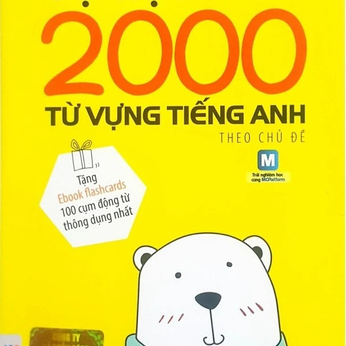 Sách Tự Học 2000 Từ Vựng Tiếng Anh - Khổ Nhỏ - Mcbooks