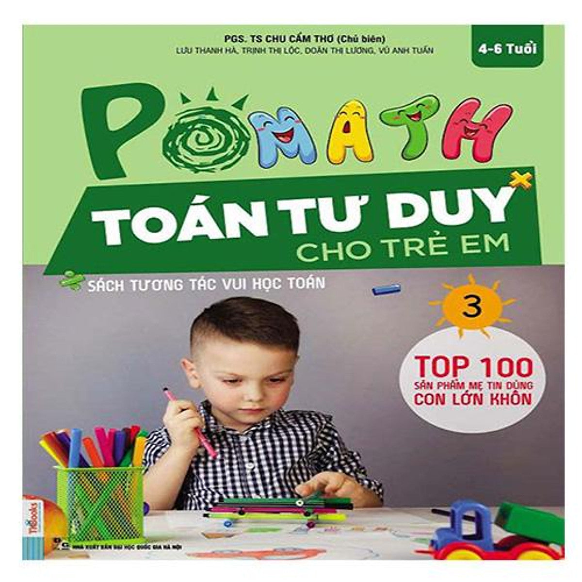 Sách Pomath - Toán Tư Duy Cho Trẻ Em (Tập 3)