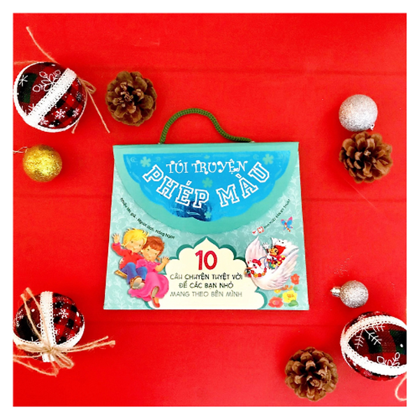 Túi Truyện Phép Màu - 10 Câu Chuyện Tuyệt Vời Để Các Bạn Nhỏ Mang Theo Bên Mình - Túi Màu Xanh (Tv)