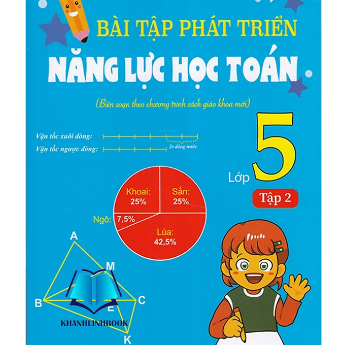 Sách - Bài Tập Phát Triển Năng Lực Học Toán 5 Tập 2 (Biên Soạn Theo Chương Trình Sgk Mới)