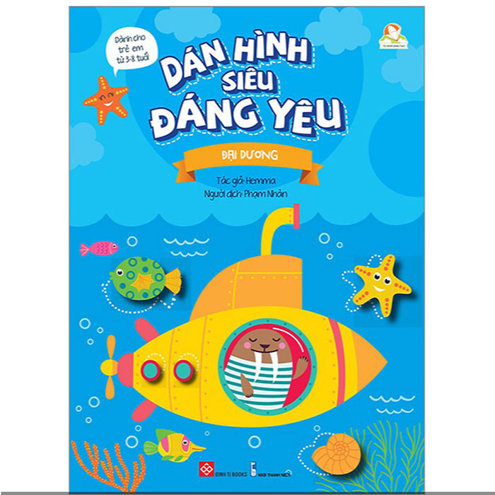 Sách - Dán Hình Siêu Đáng Yêu - Đại Dương