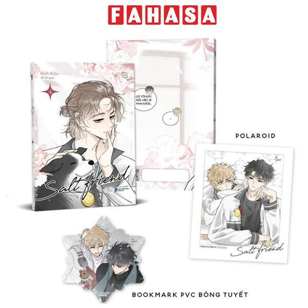 Sách - Salt Friend - Tập 4 - Tặng Kèm Postcard Giấy Ngọc Trai + Bookmark Pvc Bế Hình Bông Tuyết