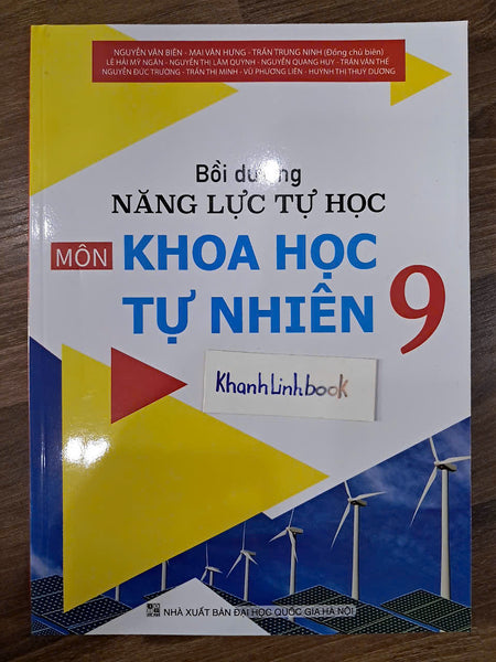 Sách - Bồi Dưỡng Năng Lực Tự Học Môn Khoa Học Tự Nhiên 9