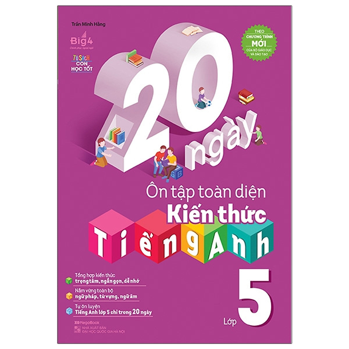Sách - 20 Ngày Ôn Tập Toàn Diện Kiến Thức Tiếng Anh - Lớp 5 (Mg)
