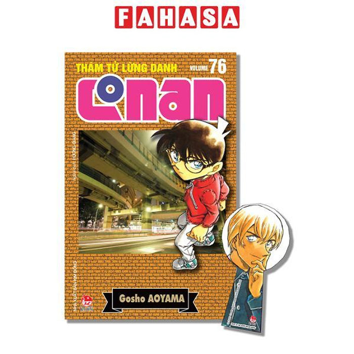 Sách - Thám Tử Lừng Danh Conan - Tập 76 - Bản Nâng Cấp - Tặng Kèm Bookmark