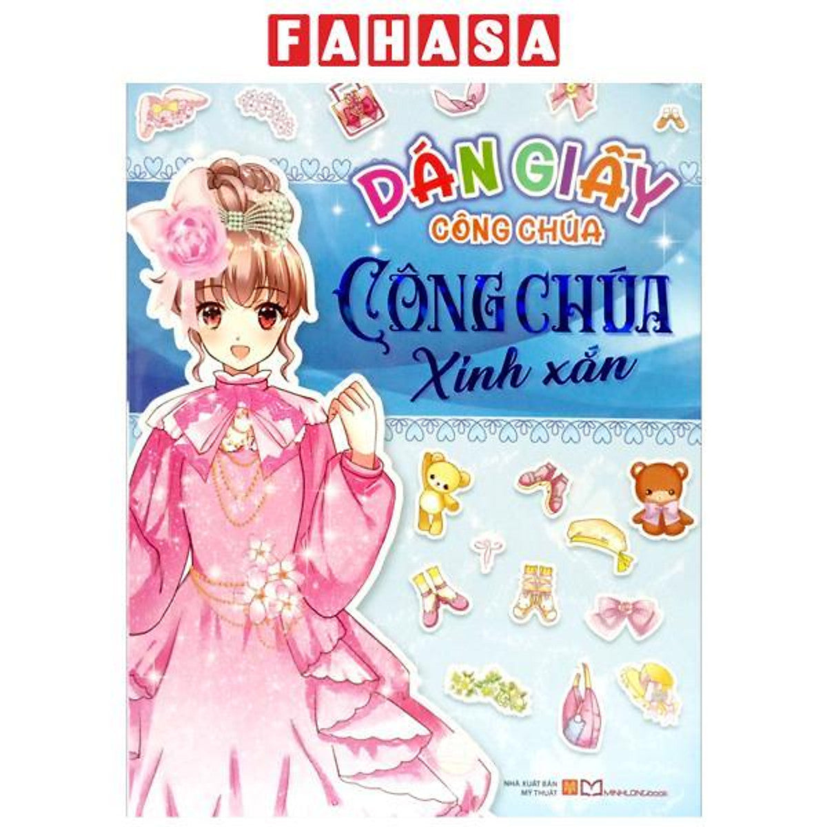 Sách - Dán Giấy Công Chúa - Công Chúa Xinh Xắn (Tái Bản 2026)