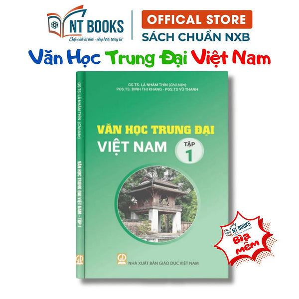 Sách - Văn Học Trung Đại Việt Nam Tập 1 - Nxb Giáo Dục - Hv