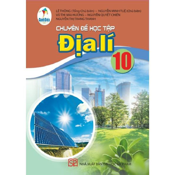 Sách Giáo Khoa Chuyên Đề Học Tập Địa Lí 10- Cánh Diều