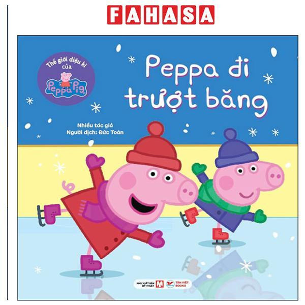 Sách - Thế Giới Diệu Kì Của Peppa Pig - Peppa Đi Trượt Băng