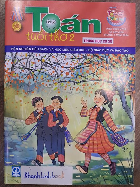 Sách - Toán Tuổi Thơ 2 Dành Cho Trung Học Cơ Sở ( Tháng 9 - 2024 )
