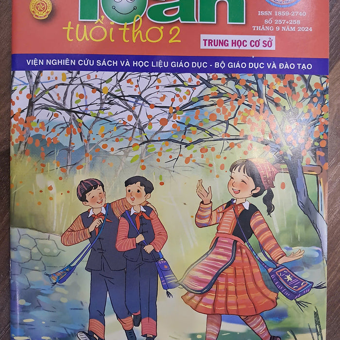 Sách - Toán Tuổi Thơ 2 Dành Cho Trung Học Cơ Sở ( Tháng 9 - 2024 )