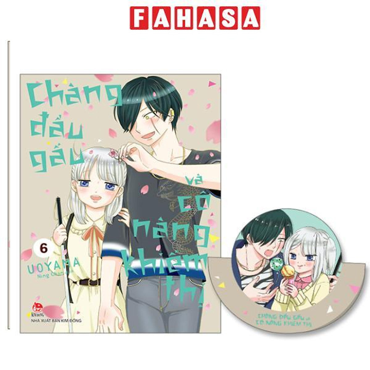 Sách - Chàng Đầu Gấu Và Cô Nàng Khiếm Thị - Tập 6 - Tặng Kèm Standee