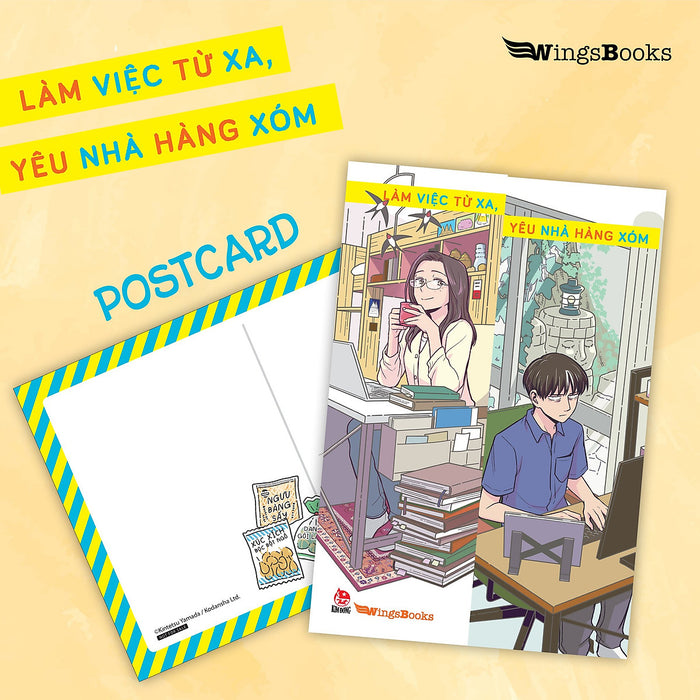 Truyện Tranh Làm Việc Từ Xa Yêu Nhà Hàng Xóm - Chang Book