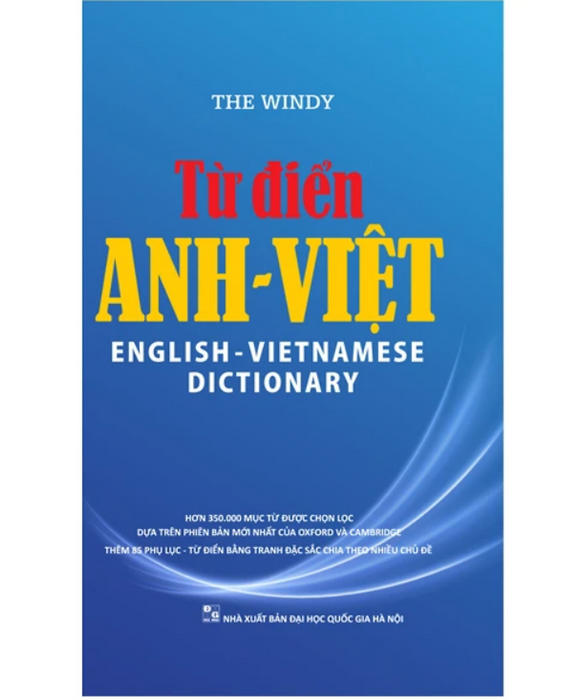 Sách - Từ Điển Anh - Việt (350.000 Mục Từ)