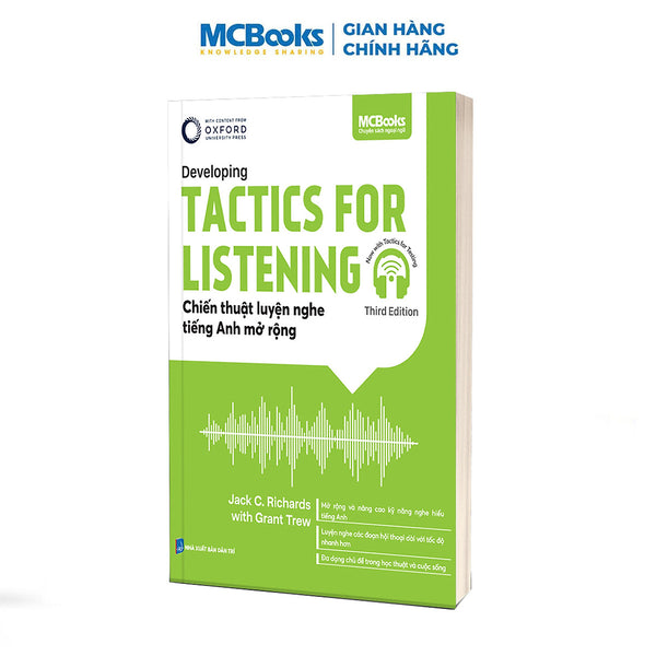 Tactics For Listening - Developing - Chiến Thuật Luyện Nghe Tiếng Anh Mở Rộng