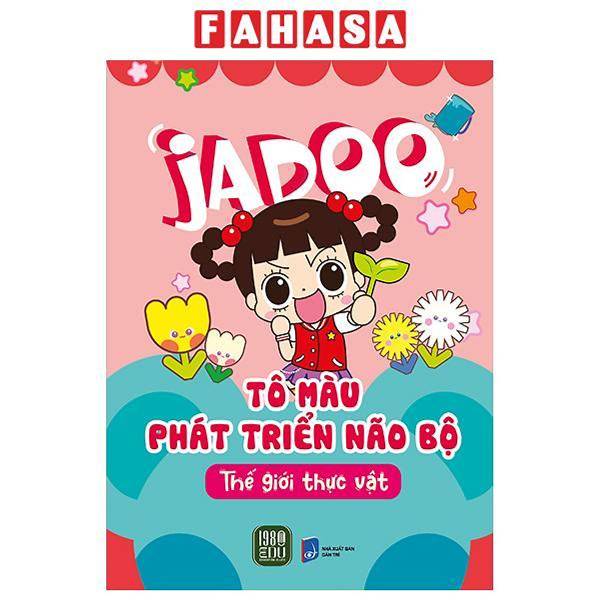 Sách - Jadoo Tô Màu Và Phát Triển Não Bộ - Thế Giới Thực Vật