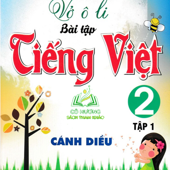 Sách-Vở Ô Li Bài Tập Tiếng Việt 2 - Tập 1 (Bám Sát Sgk Cánh Diều)