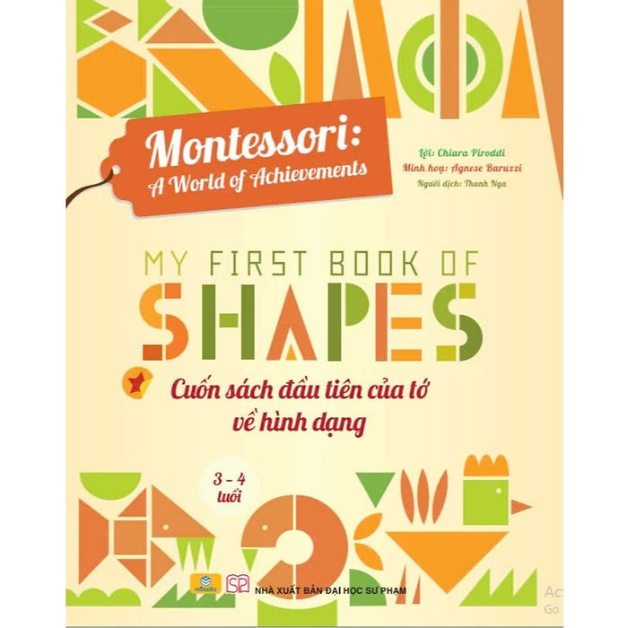 Sách - Montessori A World Of Achievements - Cuốn Sách Đầu Tiên Của Tớ - Ndbooks