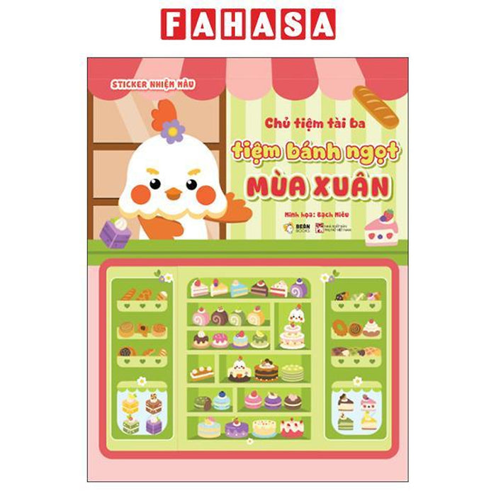 Sách - Chủ Tiệm Tài Ba - Tiệm Bánh Ngọt Mùa Xuân