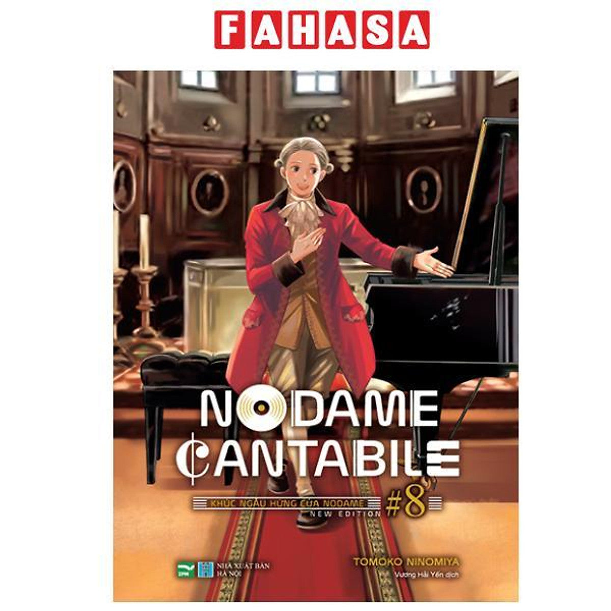 Sách - Nodame Cantabile - Khúc Ngẫu Hứng Của Nodame - New Edition - Tập 8