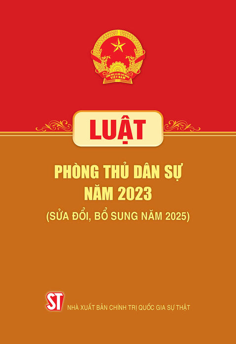 Luật Phòng Thủ Dân Sự Năm 2023 ( Sửa Đổi, Bổ Sung Năm 2025)