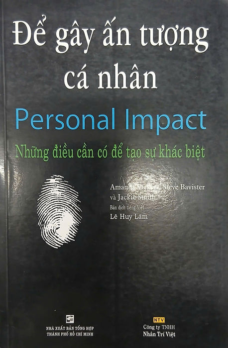 Sách - Để Gây Ấn Tượng Cá Nhân