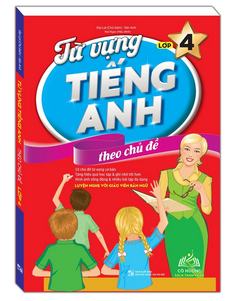 Sách - Từ Vựng Tiếng Anh Theo Chủ Đề Lớp 4 #Huongbook
