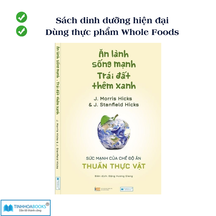 Sách Ăn Lành Sống Mạnh, Trái Đất Thêm Xanh
