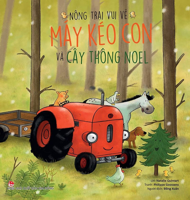 Nông Trại Vui Vẻ: Máy Kéo Con Và Cây Thông Noel