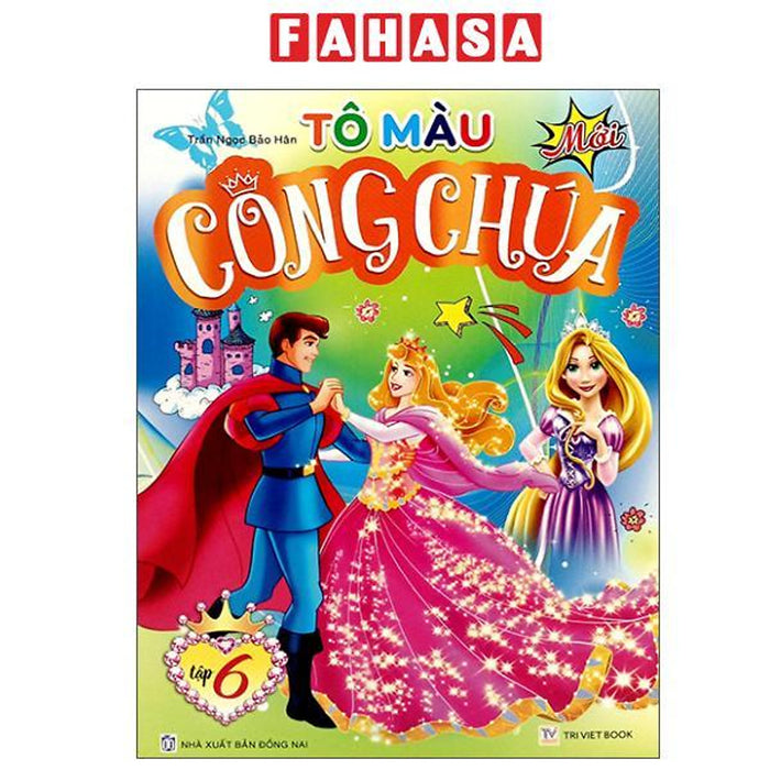 Sách - Tô Màu Công Chúa - Tập 6
