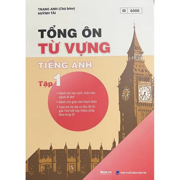Sách Tổng Ôn Từ Vựng Tiếng Anh Tập 1