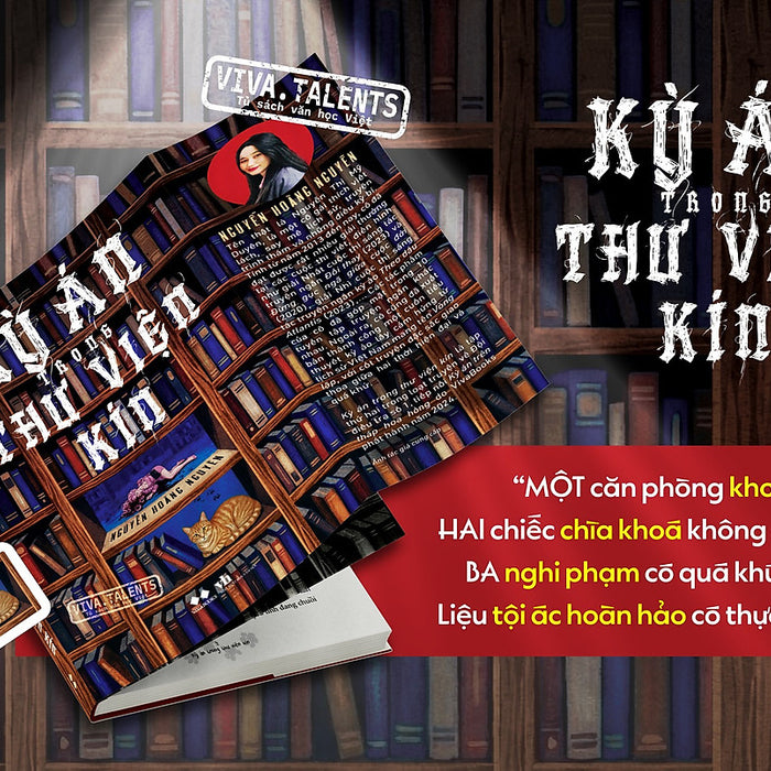 Kỳ Án Trong Thư Viện Kín – Nguyễn Hoàng Nguyên – Vivabooks