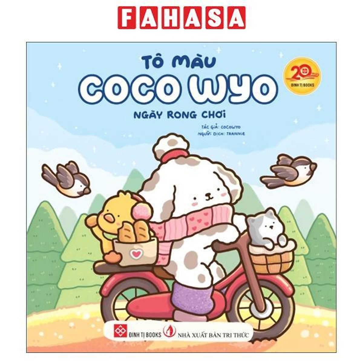 Sách - Tô Màu Coco Wyo - Ngày Rong Chơi