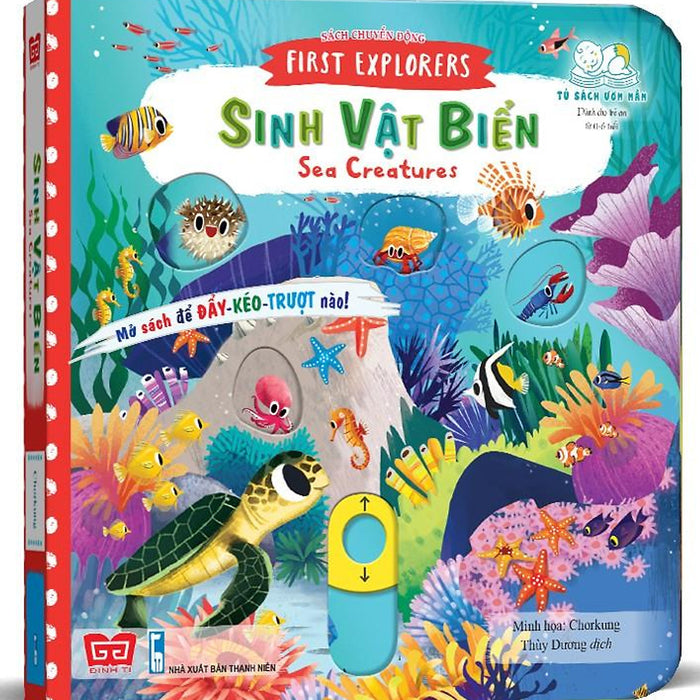 Sách Chuyển Động First Exploreres - Sinh Vật Biển
