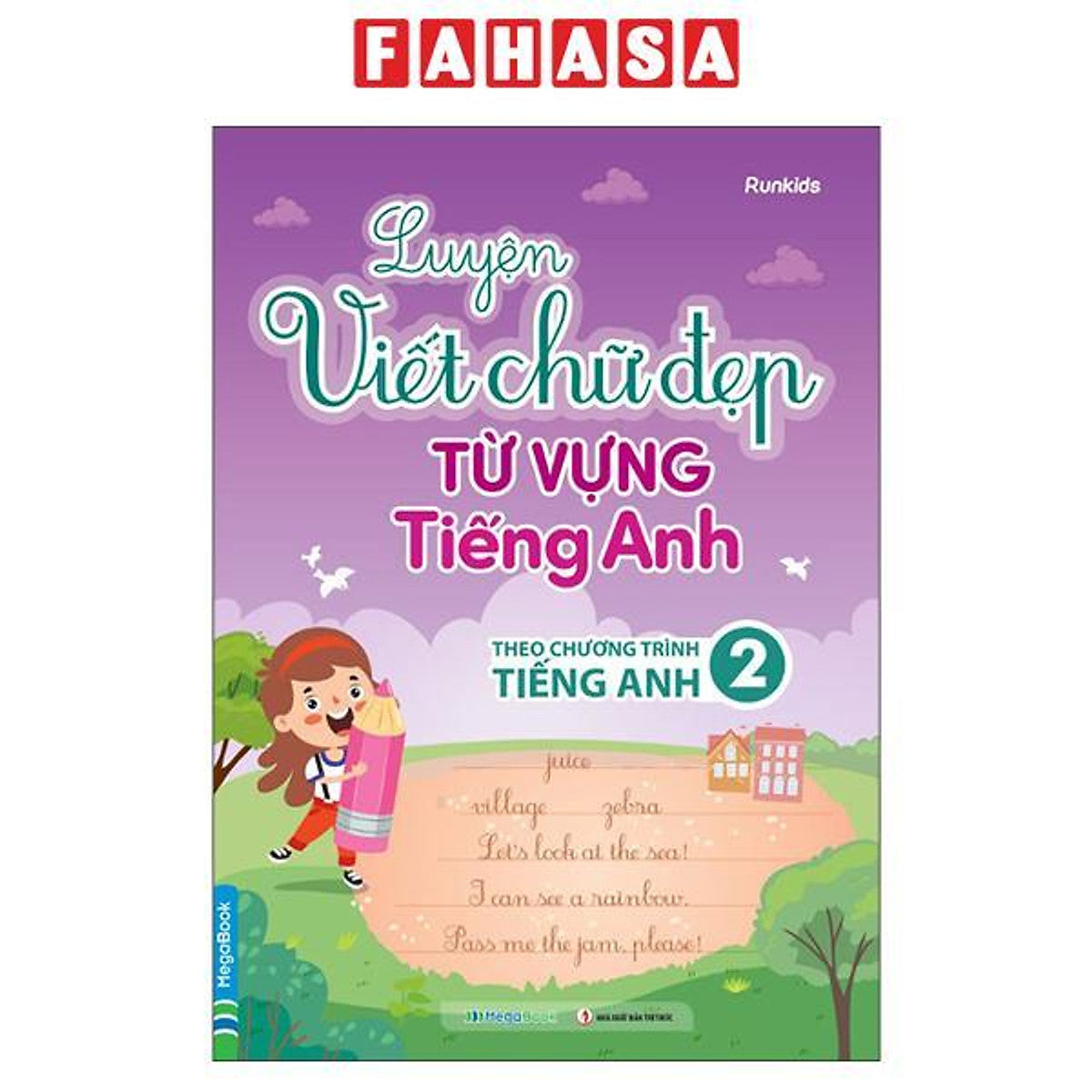 Sách - Luyện Viết Chữ Đẹp Từ Vựng Tiếng Anh - Theo Chương Trình Tiếng Anh 2