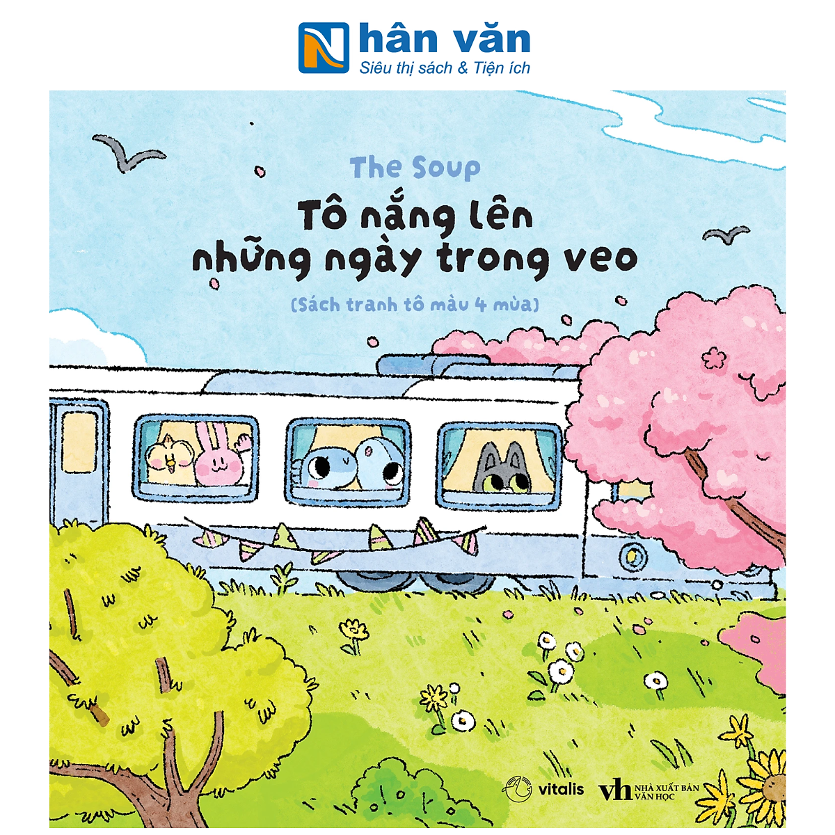 Sách - Tô Nắng Lên Những Ngày Trong Veo - The Soup