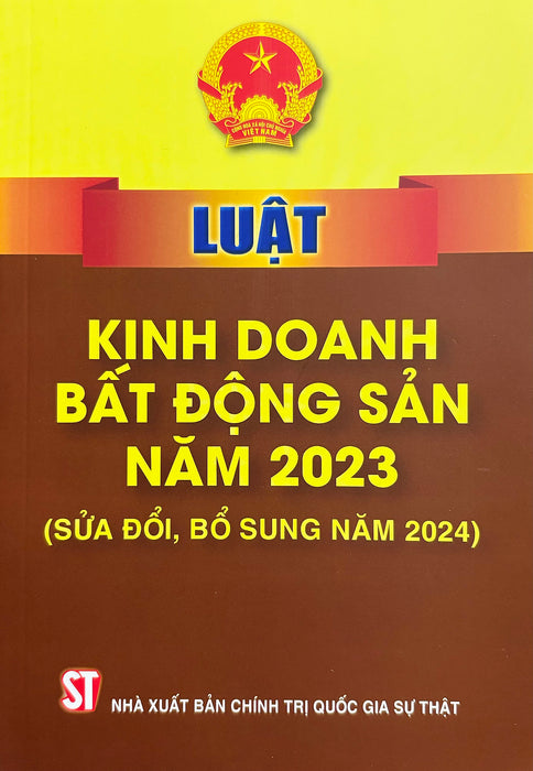 Luật Kinh Doanh Bất Động Sản Năm 2023