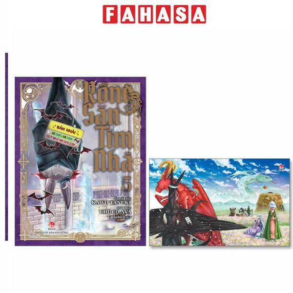 Sách - Rồng Săn Tìm Nhà - Tập 5 - Tặng Kèm Postcard