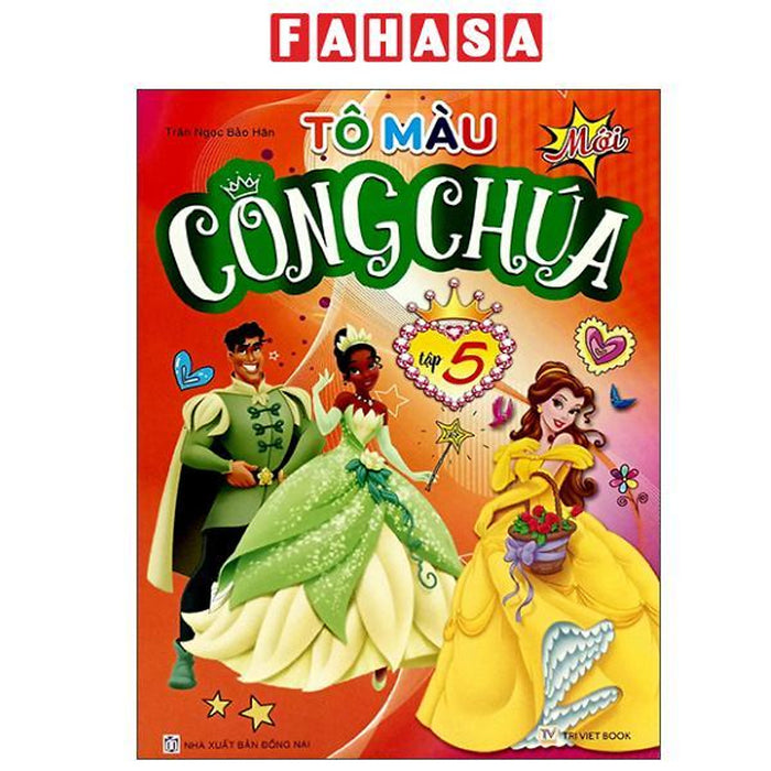 Sách - Tô Màu Công Chúa - Tập 5