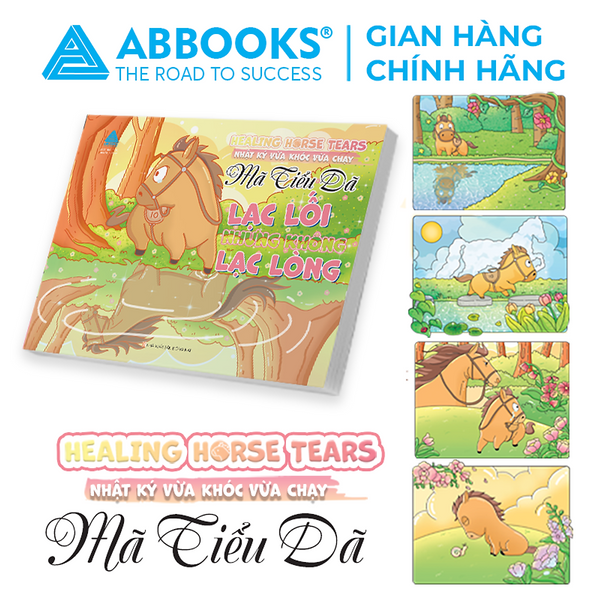 Sách Tô Màu - Mã Tiểu Dã Nhật Ký Vừa Khóc Vừa Chạy - 2 Phân Loại Cho Bạn Lựa Chọn - Abbooks